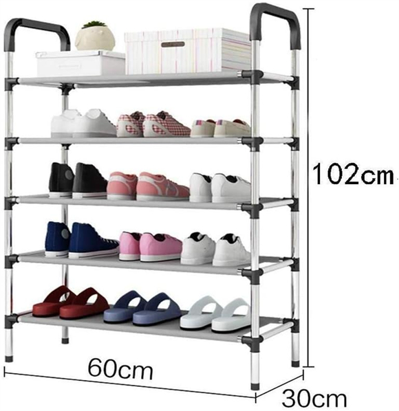 Shoe rack with cover